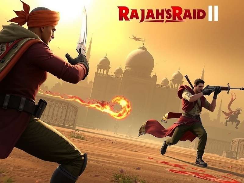 Desi Games Studios Team Working on Rajah S Raid